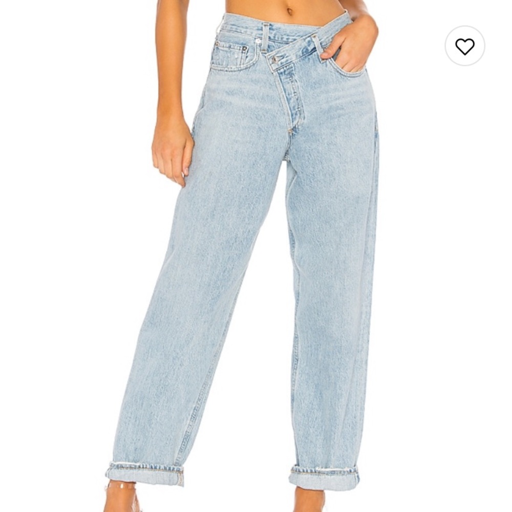 AGOLDE- Cross Cross Upsize Jean